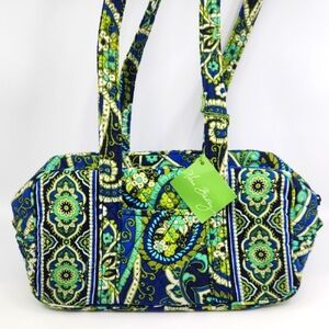 Vera Bradley Paisley Blue and Green Shoulder Bag